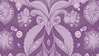 По мотивам народного орнамента. Футаж free loop 10