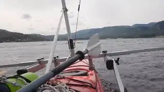 Kayak à voile anse saint jean