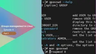 Episode 4 Groups management in Linux Part 1