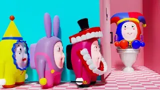 Toilet - The Amazing Digital Circus vs Skibidi Toilet Among Us Animation