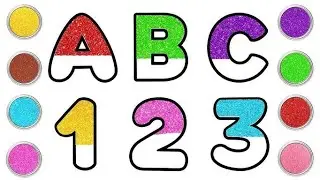 Abcd alphabet learning for toddler | counting number for kids |