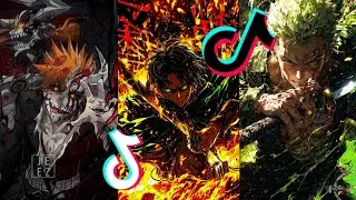 Badass Anime Moments Tiktok compilation PART 4 in 4K With Anime And Song Name 🤟
