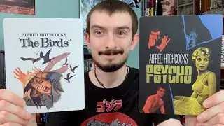 Psycho & The Birds 4K Steelbooks Unboxing