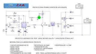 PROYECTO PARA ELABORAR PROBADOR DE CUERPOS DE ACELERACION
