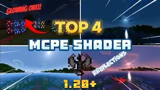 🔥Top 4 shader for Minecraft 1.20.60 | 🔥 BETTER THAN RTX GRAPHICS!! IN MCPE | Shader for Mcpe 1.20
