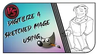Digitalize your drawings using GIMP