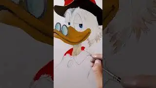 Donald Duck.Worked with oil paints.I'm not a professional, I'm an amateur.Strictly do not judge.