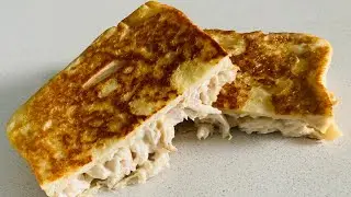 Creamy Chicken Mayonnaise  Sandwich | Chicken and Mayo Toasted Sandwich | Chicken Mayo Sandwich