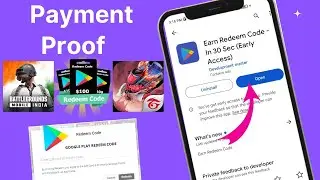 Earn Redeem Code In 30 Sec | Earn Redeem Code In 30 Sec App Real Or Fake | Free Redeem Code App