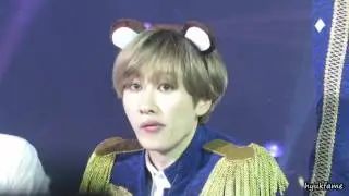 01/03/15 Super Show 6 Macau - Last Ment (Hyuk Focus)