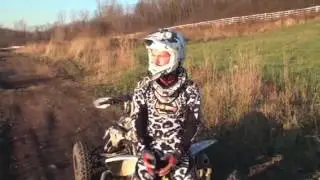 Дрифт байк против QUAD