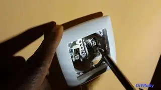 How to repair fix an EU socket that has come out of the wall. Repair loose EU wall socket
