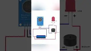 LPG Gas Leakage Detector Project #shorts #lpgdetector #inspireaward