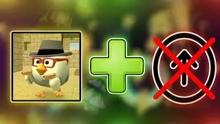 🔼Чикен ган, НО я не могу ПРЫГАТЬ! Без прыжка! / Chicken gun, when i cant jump