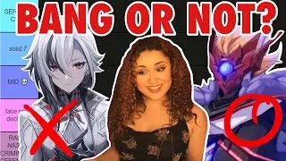 WE RANKED GENSHIN CHARACTERS BY WHO'S THE HOTTEST! / GENSHIN IMPACT 3.8 4.0 TIER LIST