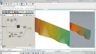 Rhino.Inside.Revit Wavy Facade -Graph Mapper