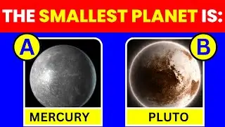 ONLY 10% OF PEOPLE CAN ANSWER ALL THESE QUESTIONS! | QUIZ CHALLENGE | GENERAL KNOWLEDGE SOLAR SYSTEM