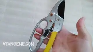 секатор с храповым механизмом