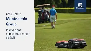 Robotic lawnmowers in Golf: Montecchia Group's testimony -ENG Subtitles | Husqvarna IT