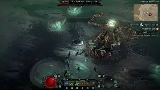 Diablo IV season 4 Necromancer Minion vs World Boss Tier 3 SOLO HARDCORE