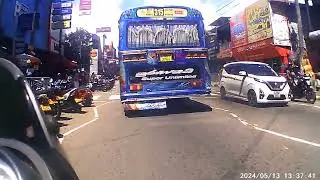 Meepe 315 Horana PVT Bus, View in Horana Town