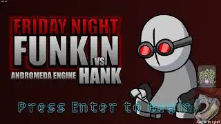FNF Vs Hank (Adromeda Engine)! [HARD MODE] | Friday Night Funkin' [ONE-HANDED]