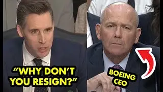 Boeing CEO HUMILIATED On Camera