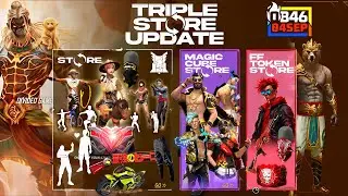 Triple Store Update Free Rewards🤯 | Free Fire New Event | Ff New Event Today | Upcoming new event ff