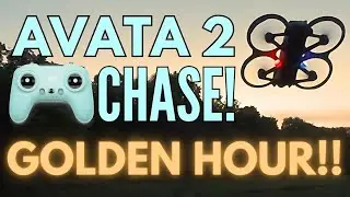 DJI Avata 2 Low light Chase & Acro! Night LEDs!