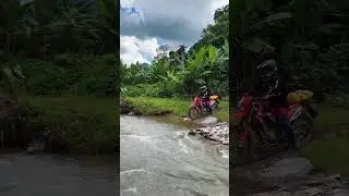 Riding through waterfalls like 😂🤘🏼.