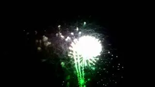 Amazing Works Of Fire In Pawtucket, RI. McCoy Stadium