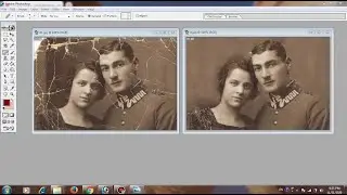 Damage Photo Repair Adobe photoshop 7.0 || पुराने खराब  फोटो को रिपेयर करे