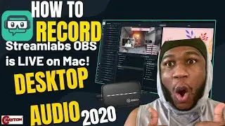 Streamlabs OBS Tutorial on Mac ( NEW 2020 ) Record Desktop Audio | CRAYTON TV
