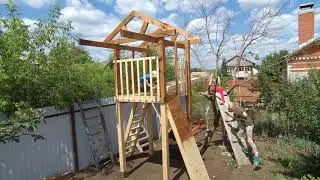 Детская площадка своими руками