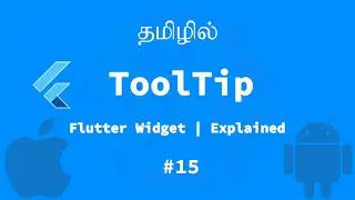Tooltip | Flutter Widget | Explained Tamil