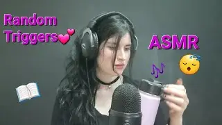 ASMR - Let's have some fun with random triggers💕