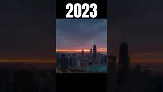 Evolution Of New York City, Chicago, And Los Angeles From USA #shorts #evolution