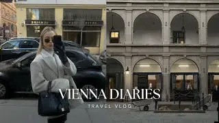 VIENNA DIARIES | First YT video, visiting my friend in Vienna, skincare routine & being a tourist