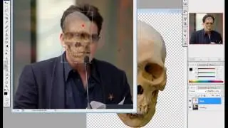 Clipping Mask for C. S. and Skull