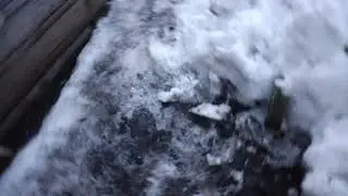 Работа печи в теплице.