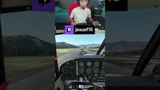 Piper commanche into Aspen on msfs | jesusf15 on #Twitch