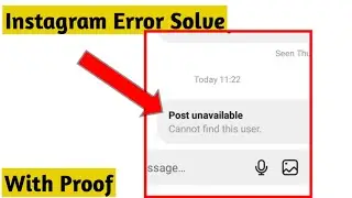fix instagram post unavailable problem solve |how to solve post unavailable problem