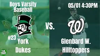 York vs Glenbard West Varsity Baseball