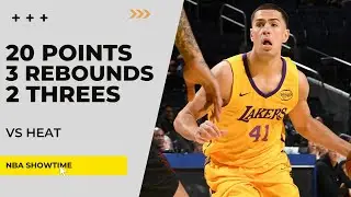 Cole Swider 20 Points, 3 Rebs, 2 Threes vs Heat I 2025 NBA Summer League