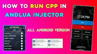 How To Run CPP In Andlua Injector | Run CPP In Android 13 & All Android | 