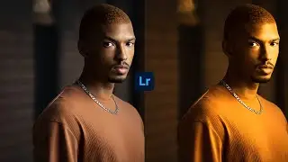 How To Portrait With Warm Monochromatic Colour Scheme In Lightroom | Techno Editor