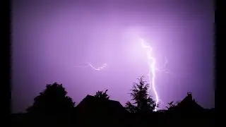 ⚡️ AMAZING Thunderbolts (Thunderstorm and Lightning Compilation Video) ⚡️