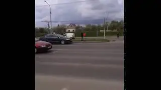 В Минске раздают флаги СССР