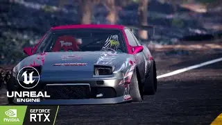 Nissan 180SX Cinematic // Unreal Engine 5.1 (RTX) 4K 60FPS