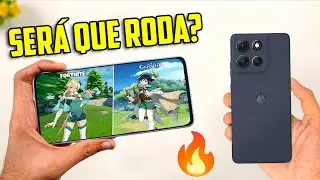 🚨 Moto G86 TRAVOU FEIO no Genshin Impact Teste REAL em Jogos Pesados!